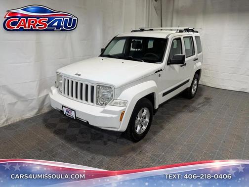 Stone White Clearcoat 2010 Jeep Liberty Sport