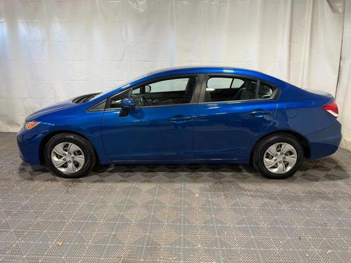 Blue 2014 Honda Civic LX