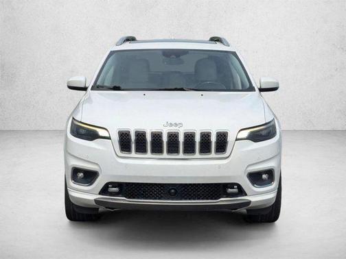 Bright White Clearcoat 2019 Jeep Cherokee Overland