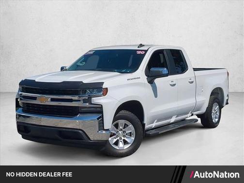 Summit White 2020 Chevrolet Silverado 1500 LT