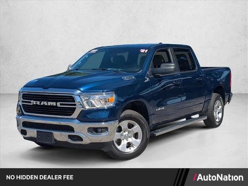 Patriot Blue Pearlcoat 2021 RAM 1500 Big Horn/Lone Star