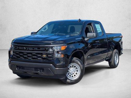 Black 2026 Chevrolet Silverado 1500 WT