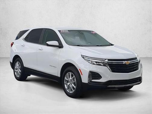 Summit White 2024 Chevrolet Equinox 1LT