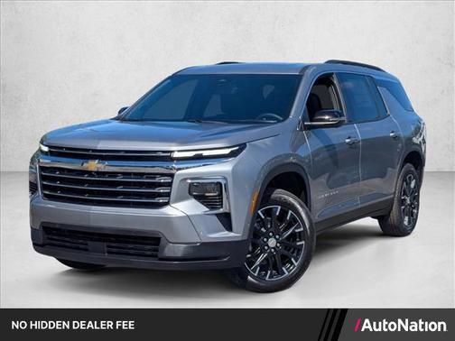 Sterling Gray Metallic 2026 Chevrolet Traverse LT