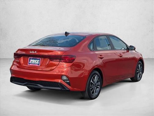 Fire Orange 2023 Kia Forte LXS