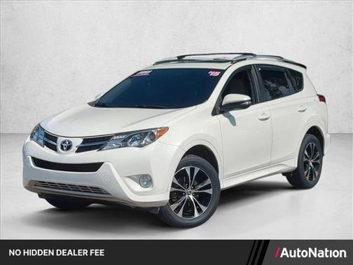 Blizzard Pearl 2015 Toyota RAV4 Limited