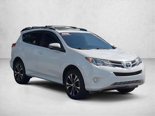 Blizzard Pearl 2015 Toyota RAV4 Limited