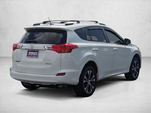 Blizzard Pearl 2015 Toyota RAV4 Limited