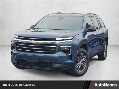 Lakeshore Blue Metallic 2026 Chevrolet Traverse LT