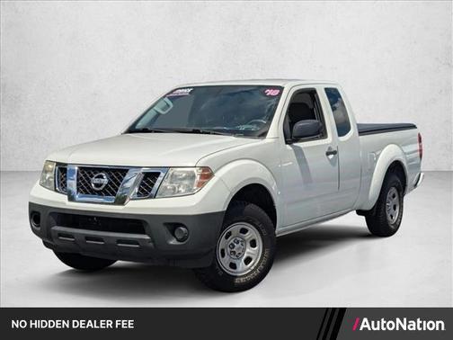 Glacier White 2018 Nissan Frontier S