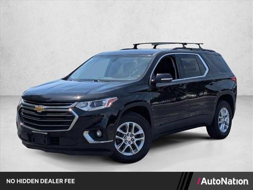 Mosaic Black Metallic 2019 Chevrolet Traverse LT Cloth