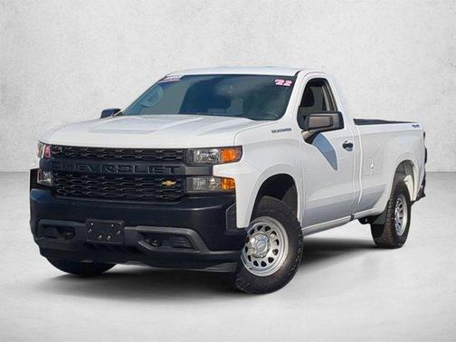 Summit White 2022 Chevrolet Silverado 1500 Limited Work Truck