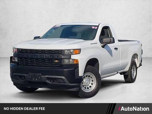 Summit White 2022 Chevrolet Silverado 1500 Limited Work Truck