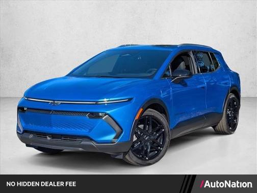 Riptide Blue Metallic 2026 Chevrolet Equinox EV LT