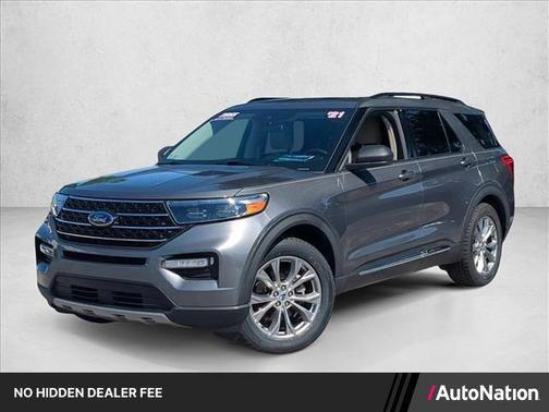 CARBONIZED GRAY METALLIC 2021 Ford Explorer XLT