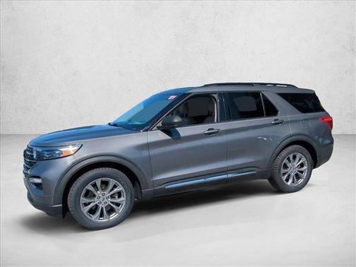 CARBONIZED GRAY METALLIC 2021 Ford Explorer XLT