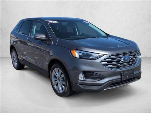 Carbonized Gray Metallic 2024 Ford Edge Titanium