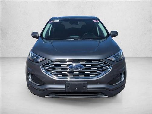 Carbonized Gray Metallic 2024 Ford Edge Titanium
