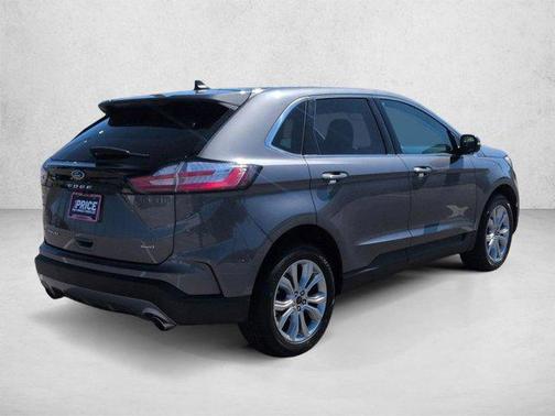 CARBONIZED GRAY 2024 Ford Edge Titanium
