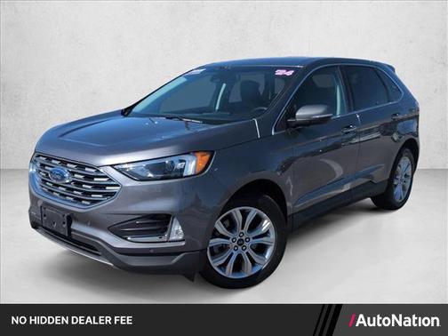 CARBONIZED GRAY 2024 Ford Edge Titanium