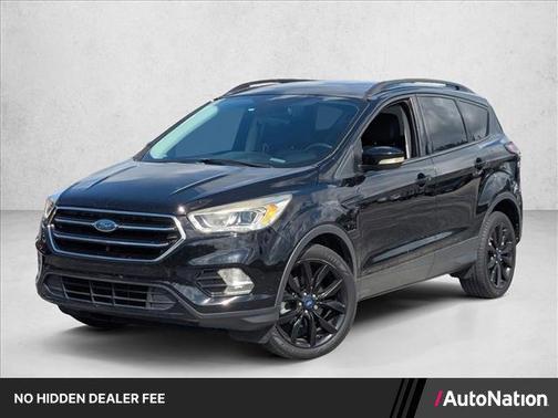 SHADOW BLACK 2017 Ford Escape Titanium