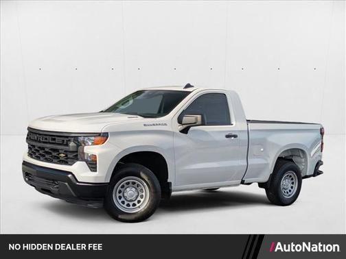 Summit White 2026 Chevrolet Silverado 1500 WT