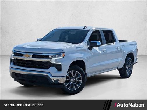 Summit White 2026 Chevrolet Silverado 1500 LT