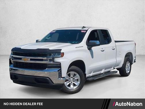 Summit White 2020 Chevrolet Silverado 1500 LT