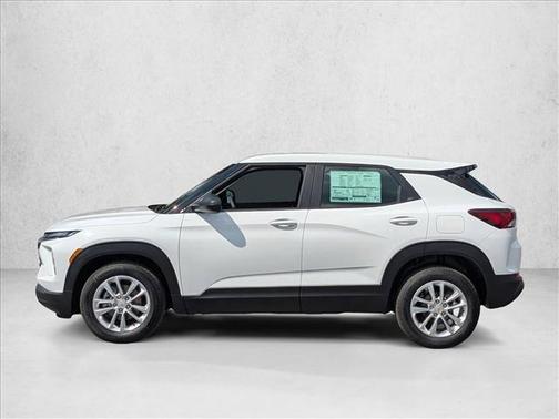 Summit White 2026 Chevrolet Trailblazer LS