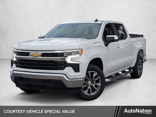 Summit White 2026 Chevrolet Silverado 1500 LT