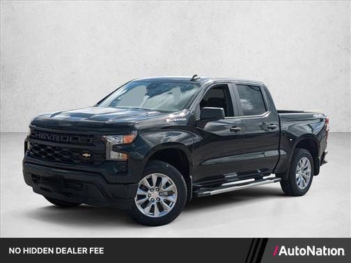 Black 2025 Chevrolet Silverado 1500 Custom