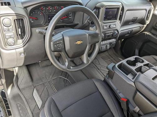Black 2025 Chevrolet Silverado 1500 Custom