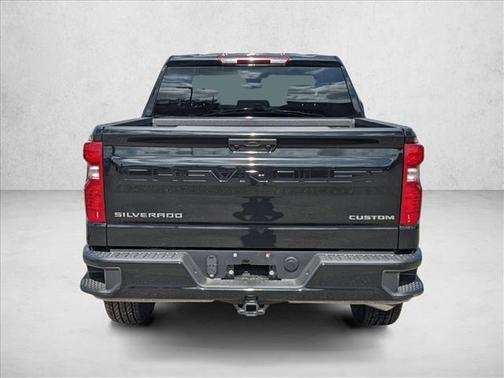 Black 2025 Chevrolet Silverado 1500 Custom