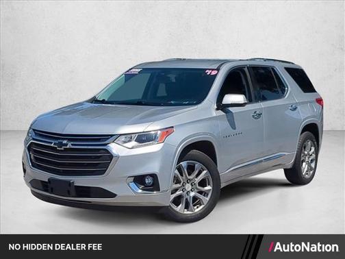 Silver Ice Metallic 2019 Chevrolet Traverse Premier