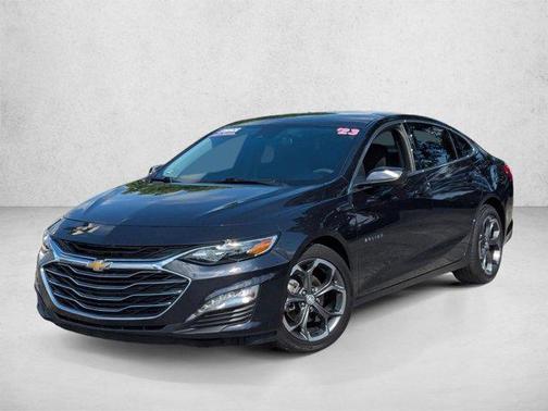 Dark Ash Metallic 2023 Chevrolet Malibu FWD 1LT