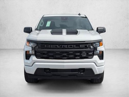 Summit White 2026 Chevrolet Silverado 1500 Custom