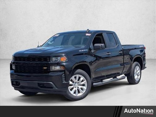 Black 2020 Chevrolet Silverado 1500 Custom