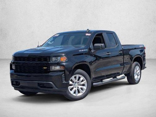 Black 2020 Chevrolet Silverado 1500 Custom