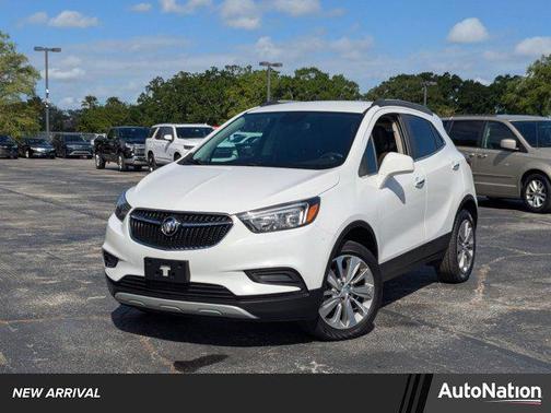 Summit White 2020 Buick Encore Preferred