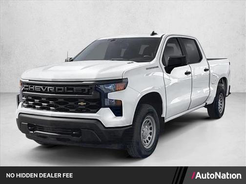 Summit White 2026 Chevrolet Silverado 1500 Custom