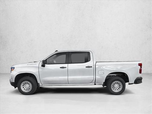 Summit White 2026 Chevrolet Silverado 1500 Custom