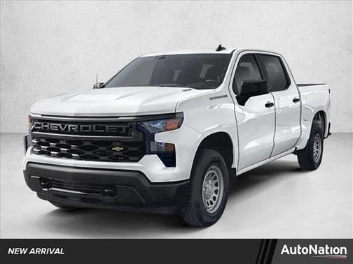 Summit White 2026 Chevrolet Silverado 1500 Custom