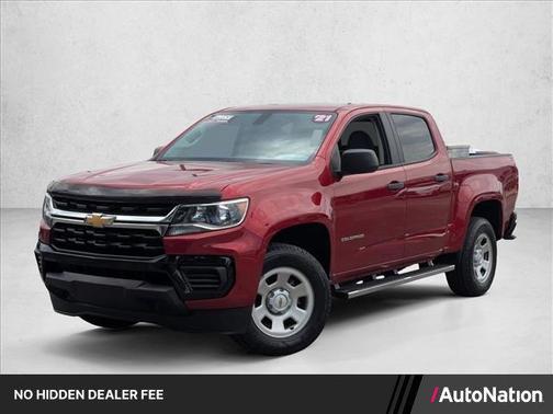 Cherry Red Tintcoat 2021 Chevrolet Colorado WT