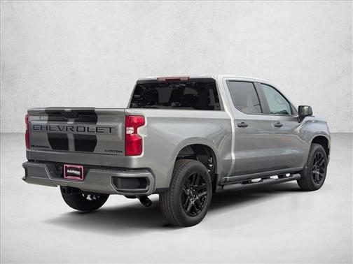 Sterling Gray Metallic 2026 Chevrolet Silverado 1500 Custom