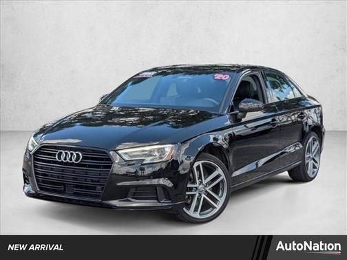 Mythos Black Metallic 2020 Audi A3 Premium