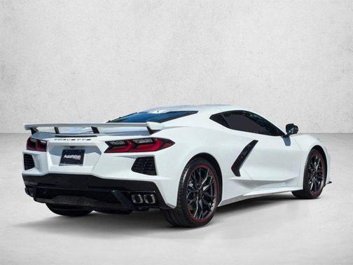 Arctic White 2026 Chevrolet Corvette Stingray w/1LT