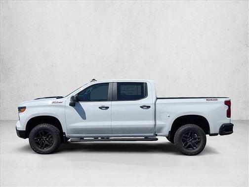 Summit White 2026 Chevrolet Silverado 1500 Custom Trail Boss
