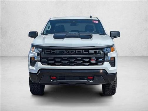 Summit White 2026 Chevrolet Silverado 1500 Custom Trail Boss