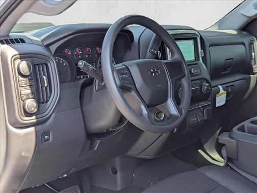Summit White 2026 Chevrolet Silverado 1500 Custom Trail Boss