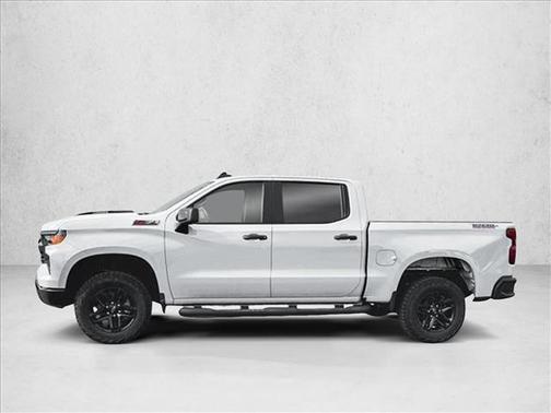 Summit White 2026 Chevrolet Silverado 1500 Custom Trail Boss